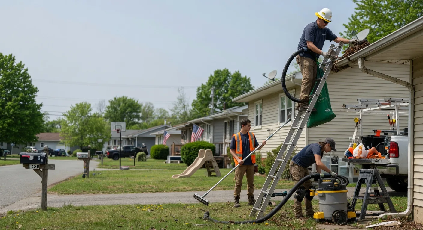 Gutter Installation in New Lisbon, WI near me